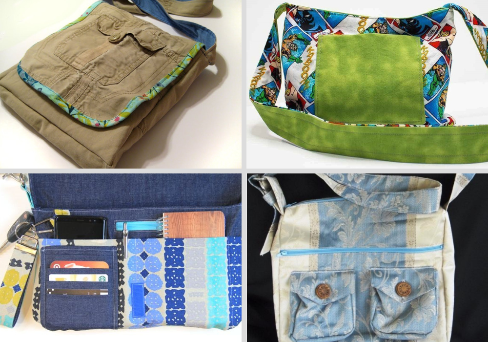 23+ Free Messenger Bag Patterns to Sew