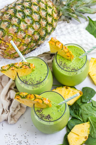 Pineapple Green Smoothie