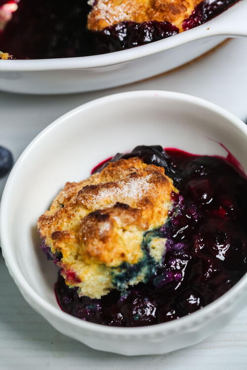 Southern Blueberry Cobbler