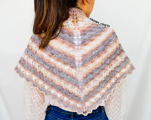 Stars On The Beach Shawlette