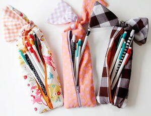 Nifty Knotted Pencil Case