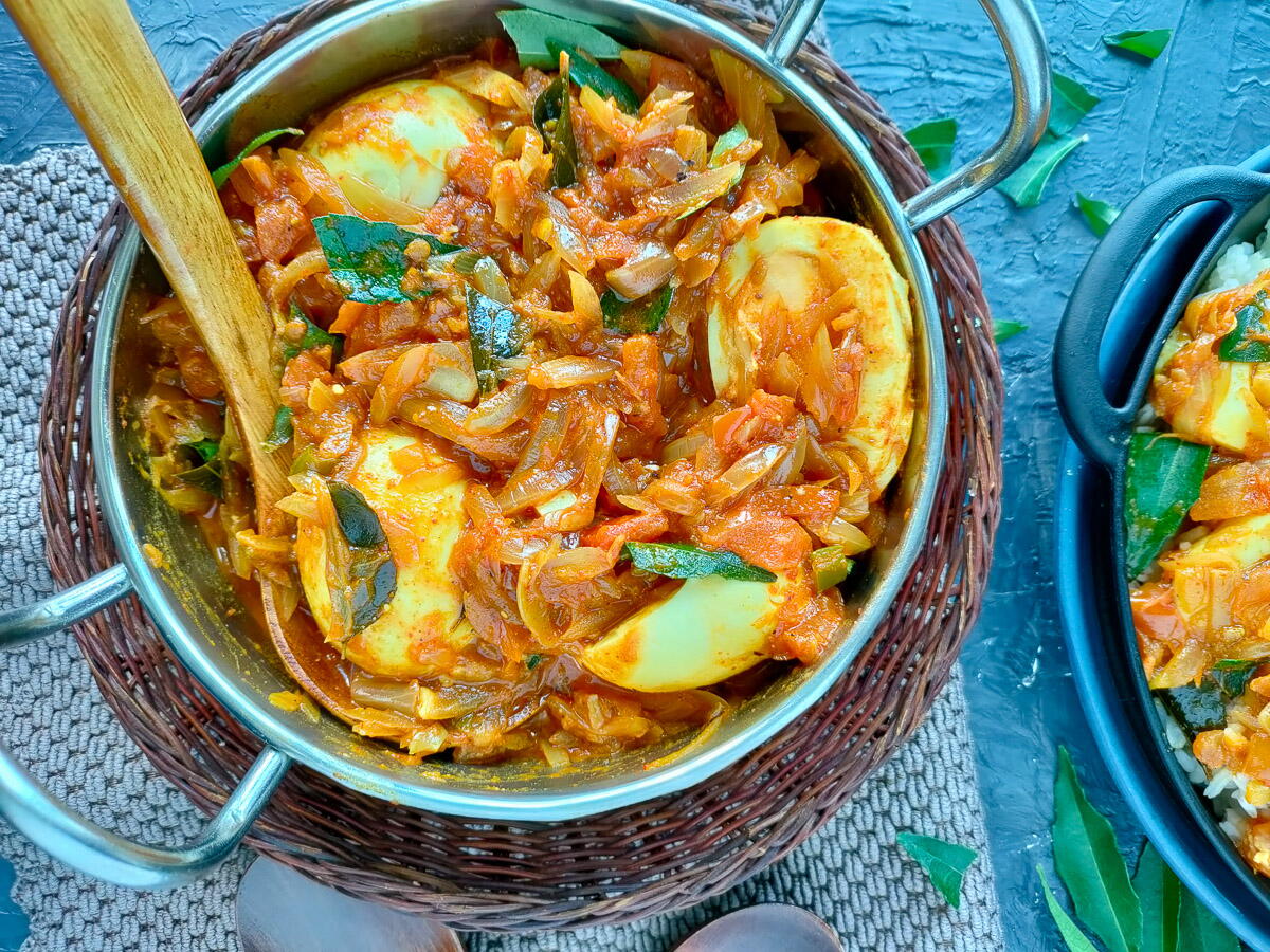 Easy Kerala Egg Roast | FaveHealthyRecipes.com