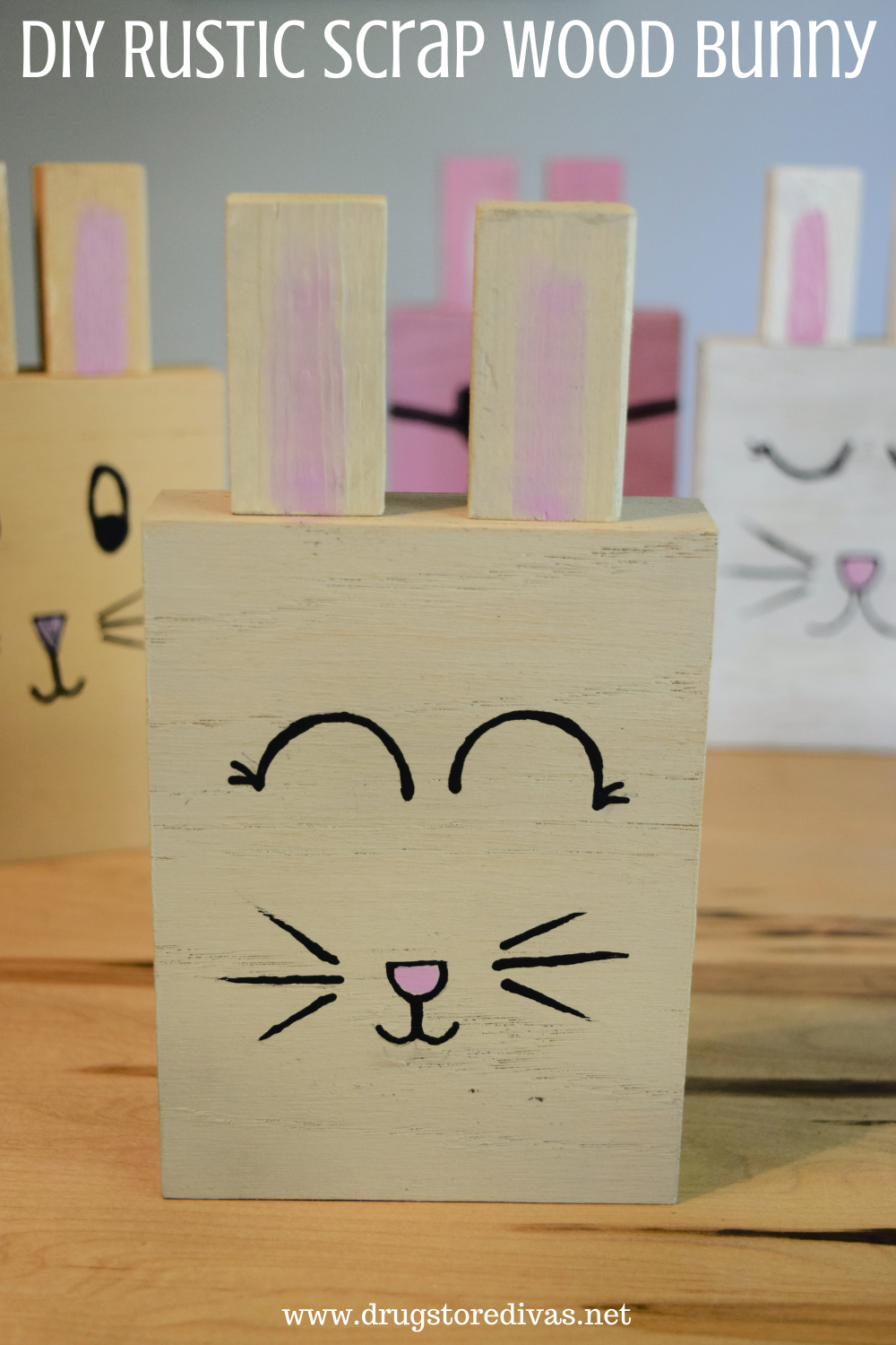 Wood Bunny | FaveCrafts.com