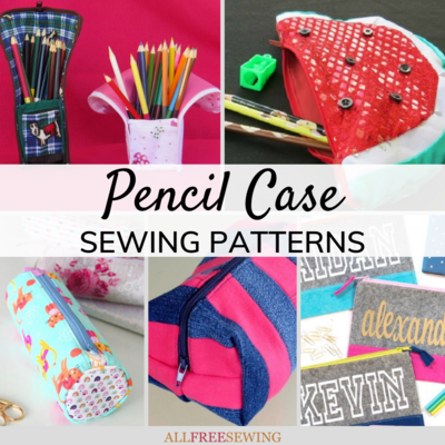 24 Free Pencil Case Sewing Patterns