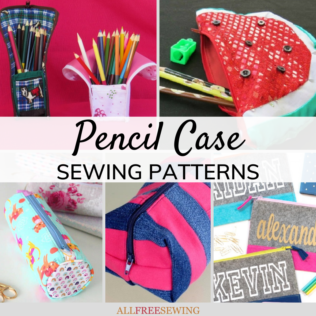 24 Free Pencil Case Sewing Patterns AllFreeSewing