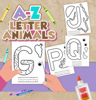 Animal Abc Letter Set