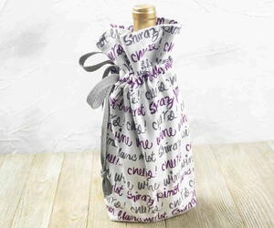 Easy Sew Wine Bottle Bag
