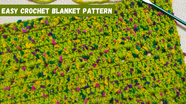 年代imple And Easy Crochet Blanket Pattern