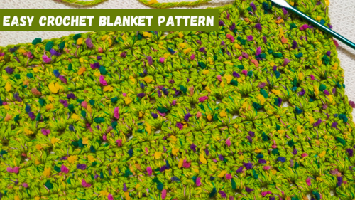 Simple And Easy Crochet Blanket Pattern