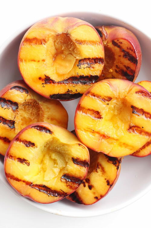 How To Grill Peaches