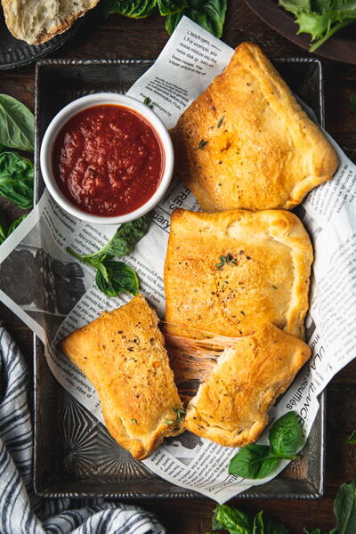 Crescent Roll Pizza Pockets