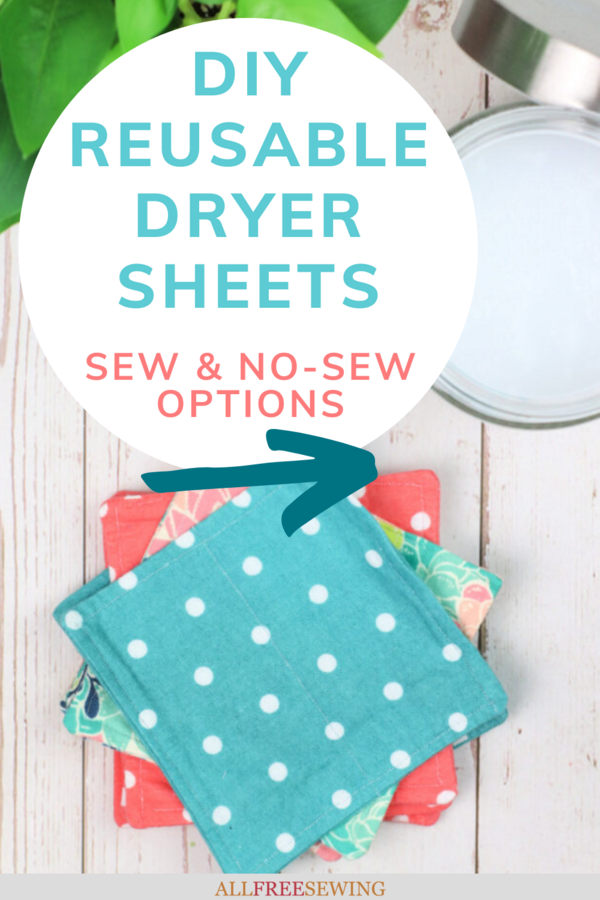 DIY Reusable Dryer Sheets pin