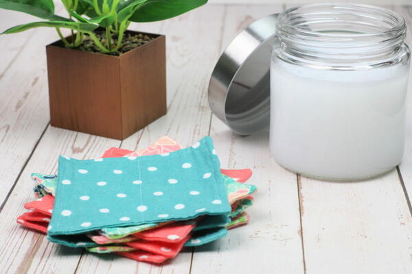 DIY Reusable Dryer Sheets step 9