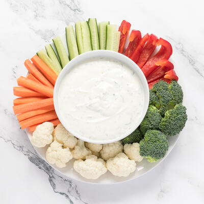 Quick And Easy Vegetable Dip