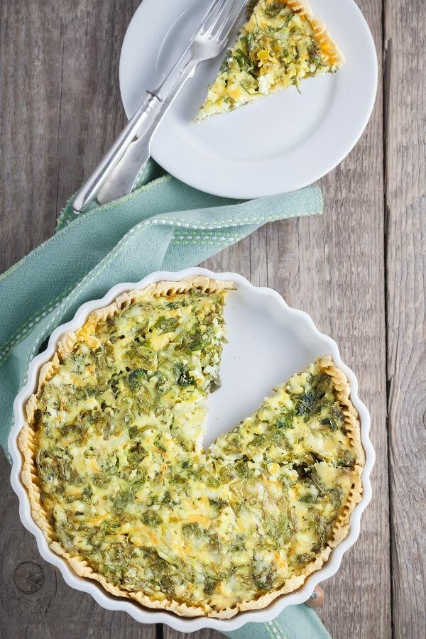 Ham And Spinach Quiche | RecipeLion.com