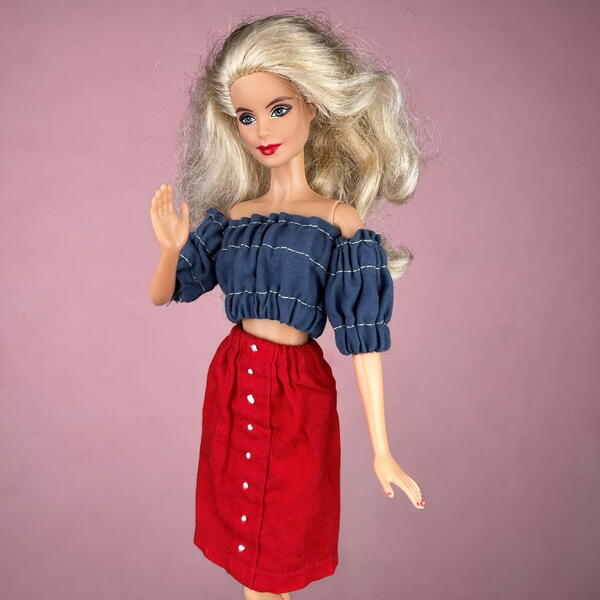 Free Sewing Patterns for Vintage Barbie Dolls (Gallery) - Free Doll Clothes  Patterns
