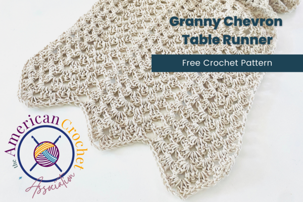 Granny Chevron Table Runner: Quick & Easy Stitch Pattern 