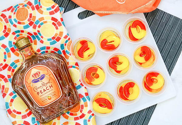 Crown Royal Peach Soaked Peach Rings