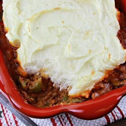 Stuffed Pepper Mashed Potato Casserole