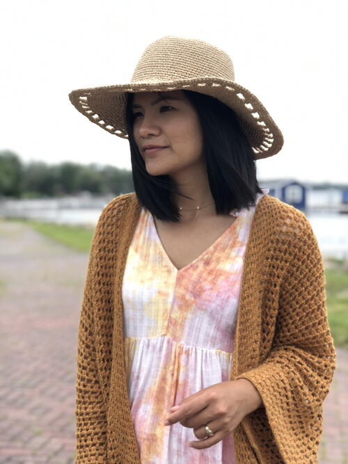 Summer Fun Crochet Sun Hat