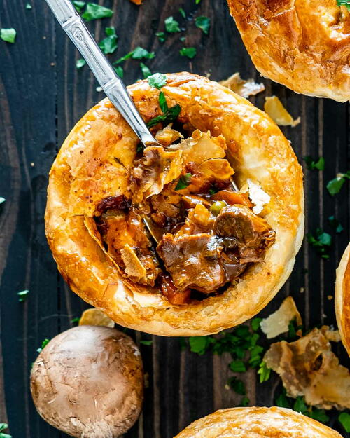 Mini Beef Pot Pies