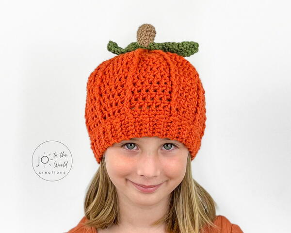 Crochet Pumpkin Hat Pattern