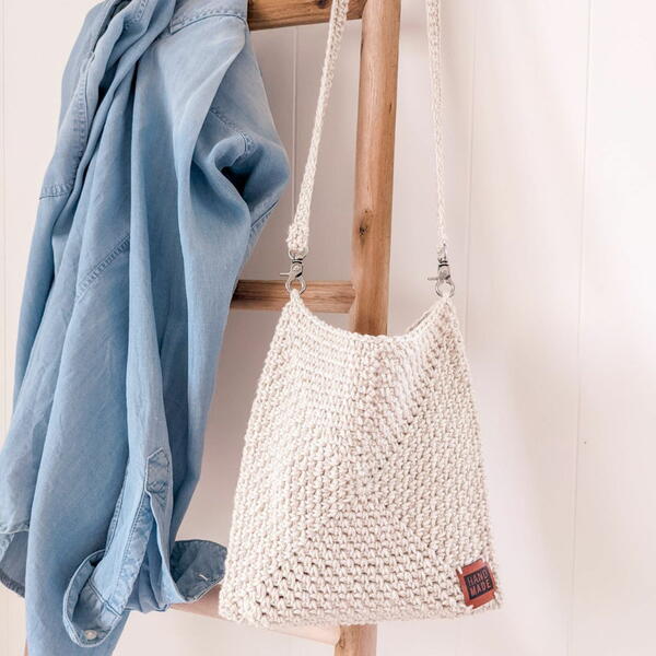 Easy Crochet Crossbody Bag