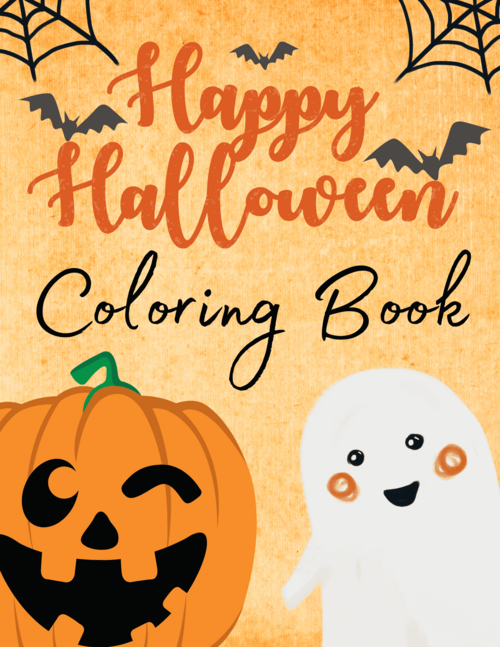 Free Printable Halloween Coloring Book For Kids