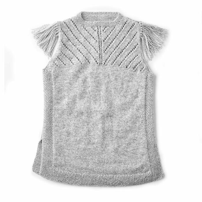 Syrah Knit Vest | AllFreeKnitting.com