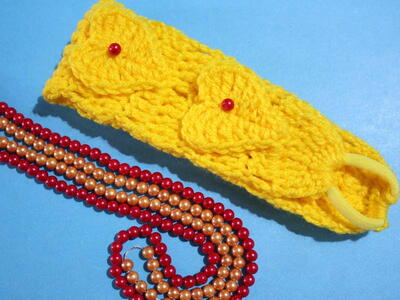Crochet 3d Heart St-how To Crochet Stitch Pattern Of Heart For Headband