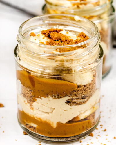Biscoff Banoffee Pie Cups