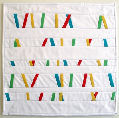 Bright Bits Modern Mini Quilt