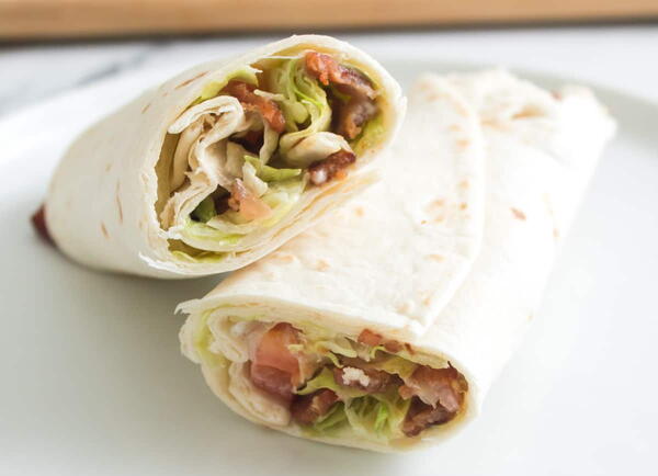 Easy And Keto Friendly Blt Wrap