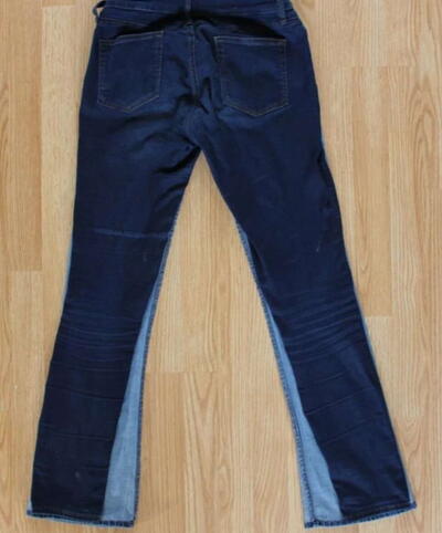 Easy Upcycle Skinny Jeans