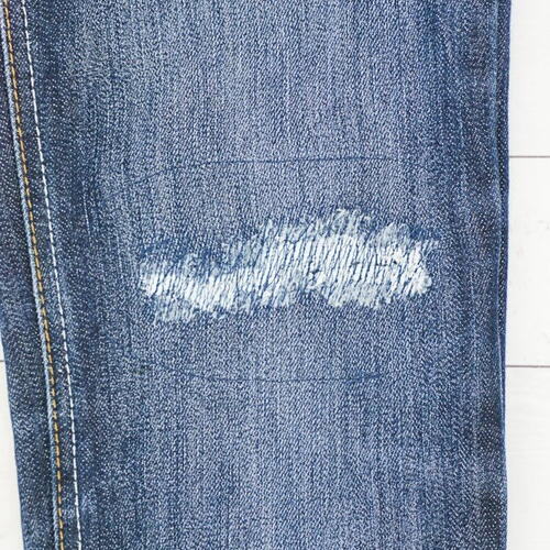 How To Mend A Hole In Jeans | AllFreeSewing.com