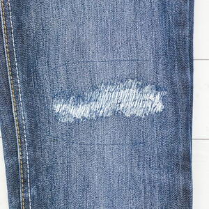How To Mend A Hole In Jeans