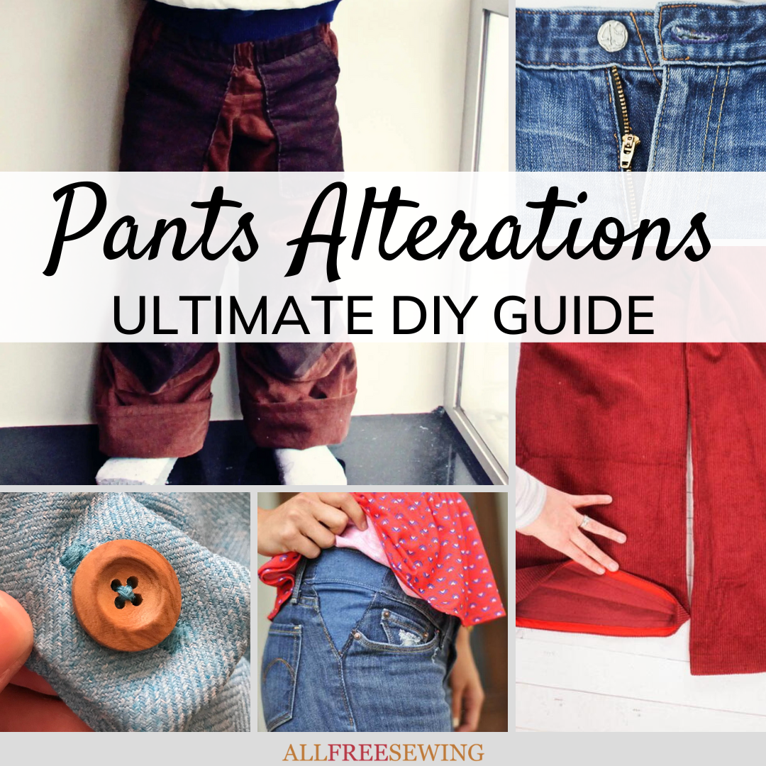 DIY, How To Slim & Shorten Suit Trousers