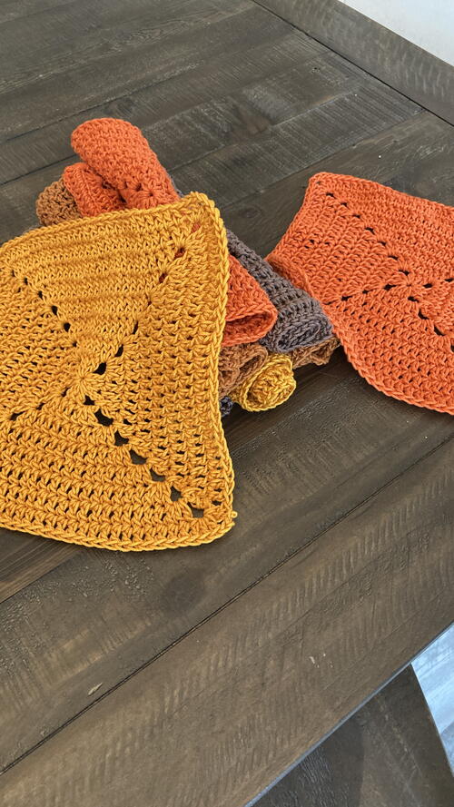 Farmhouse Washcloth Crochet Pattern