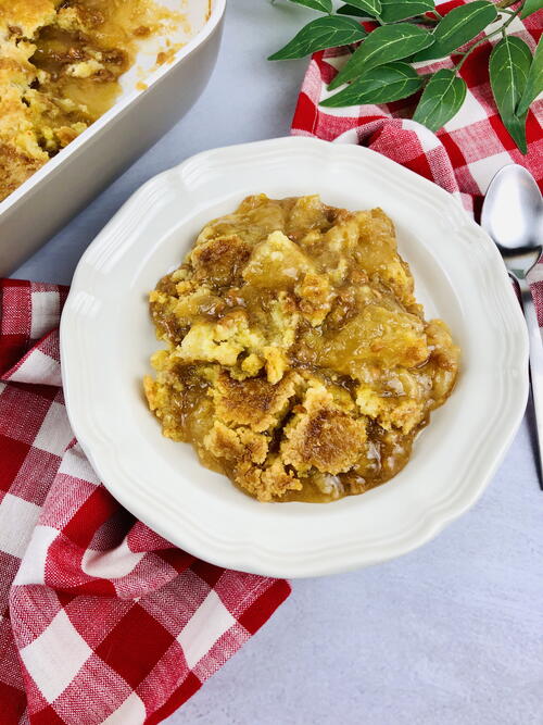 Caramel Apple Dump Cake