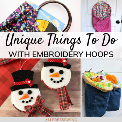 26+ Unique Things To Do With Embroidery Hoops