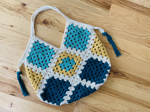 Granny Squares Bag Free Crochet Patterns