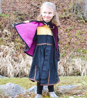 DIY Anna Frozen 2 Cloak