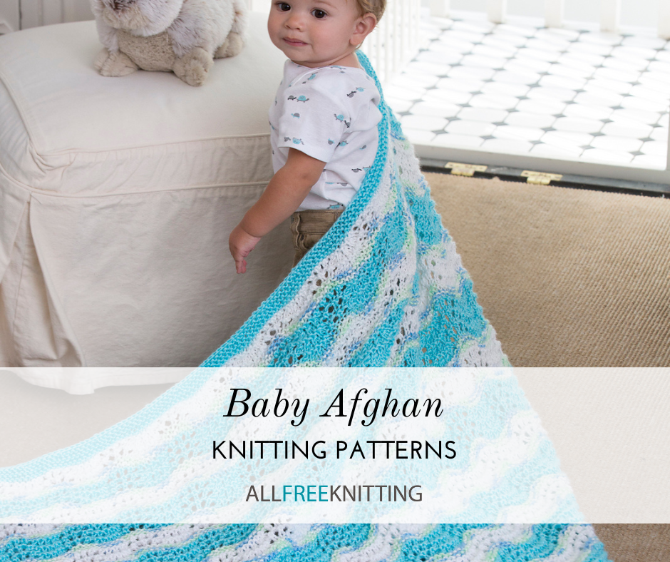 15 Easy Knitted Baby Afghan Patterns