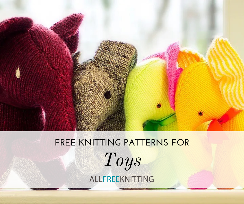 20 Free Toy Knitting Patterns for Charity AllFreeKnitting
