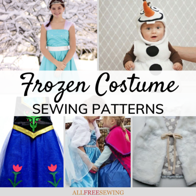 25+ Anna & Elsa Costume DIYs + Frozen Costume Patterns