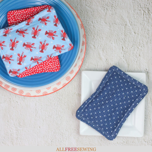 DIY Reusable Sponge Sewing Tutorial