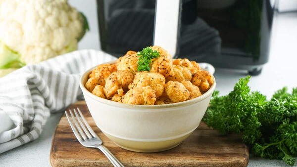 Kid Friendly Air Fryer Cauliflower Recipe