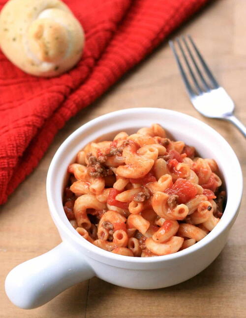 Homemade Cheeseburger Macaroni