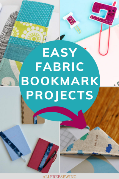 31 Easy Sew Bookmarks Free