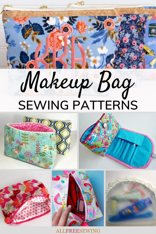 13 Free Makeup Bag Patterns To Sew